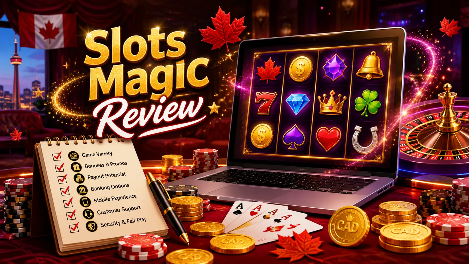 Slots Magic Casino Review for Canadian Players content banner